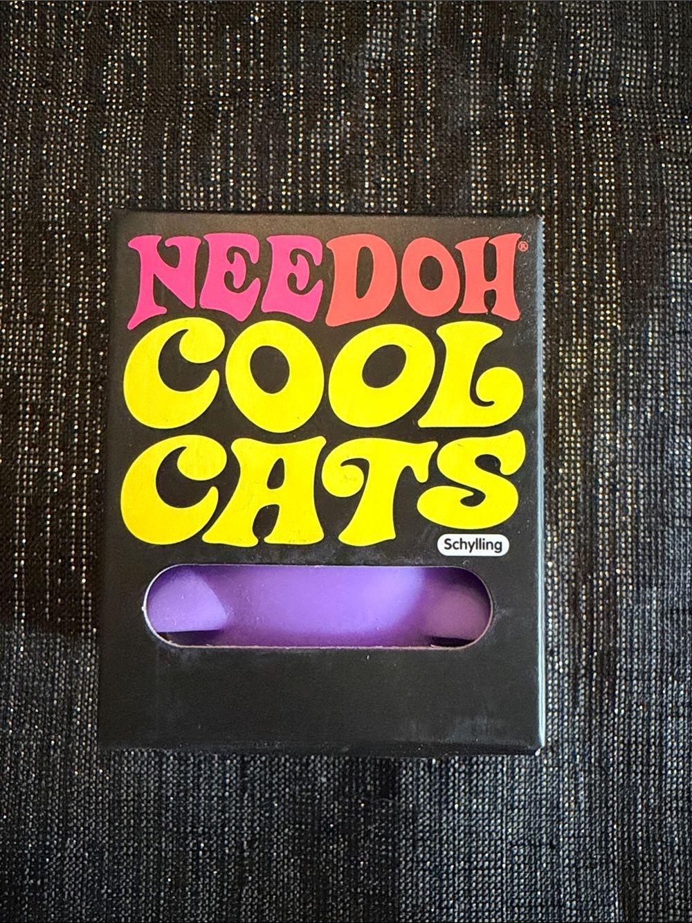 Nee Doh Cool Cats Purple